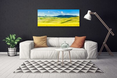 Quadro em tela Paisagem das Montanhas da Vila