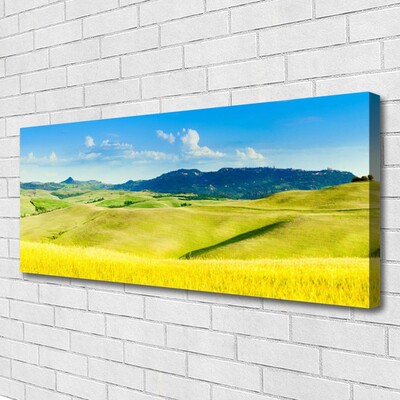 Quadro em tela Paisagem das Montanhas da Vila