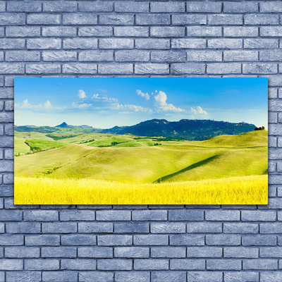 Quadro em tela Paisagem das Montanhas da Vila