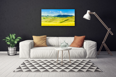 Quadro em tela Paisagem das Montanhas da Vila