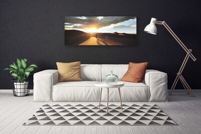 Quadro canvas Paisagem desértica de areia