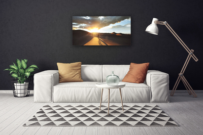 Quadro canvas Paisagem desértica de areia
