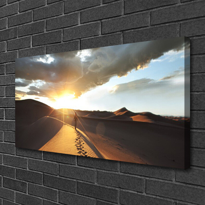 Quadro canvas Paisagem desértica de areia