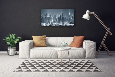 Quadro canvas Casas da Cidade