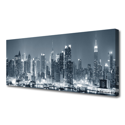 Quadro canvas Casas da Cidade