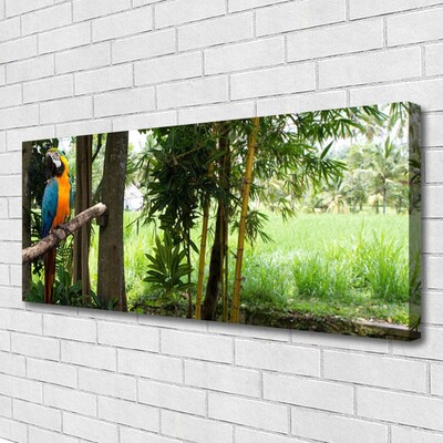 Quadro em tela Árvores Papagaio Natureza