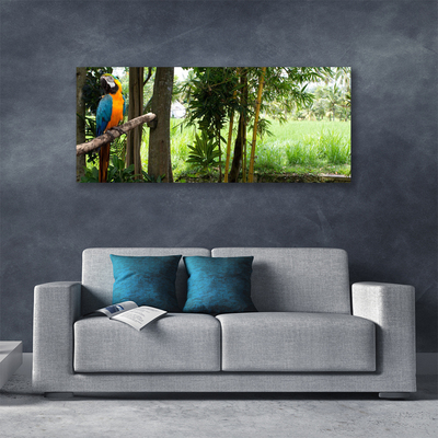 Quadro em tela Árvores Papagaio Natureza