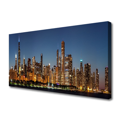 Quadro canvas Casas da Cidade