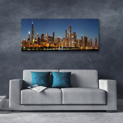 Quadro canvas Casas da Cidade