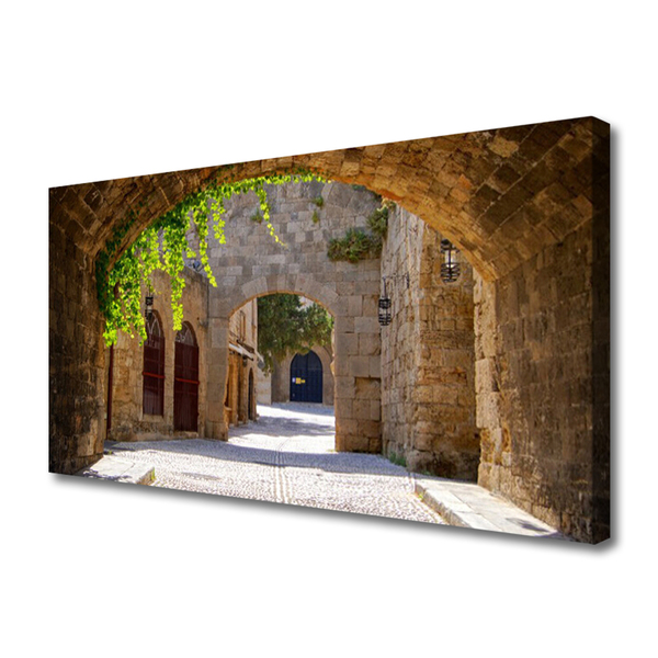 Quadro canvas Arquitetura da Rua do Túnel