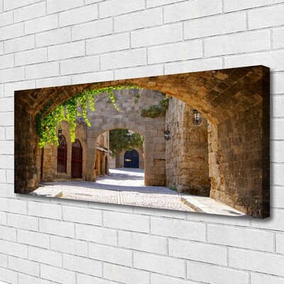 Quadro canvas Arquitetura da Rua do Túnel