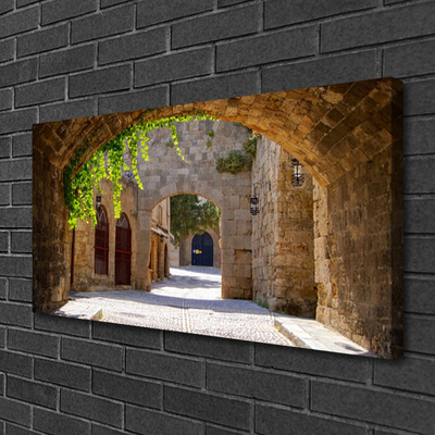 Quadro canvas Arquitetura da Rua do Túnel