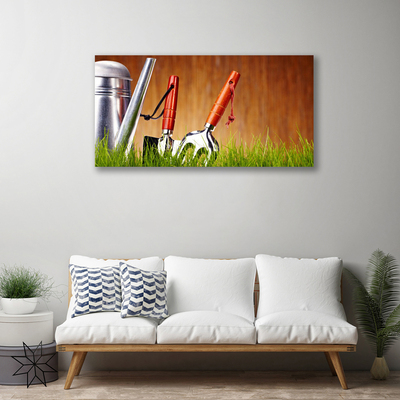 Quadro canvas Ferramentas de grama Natureza