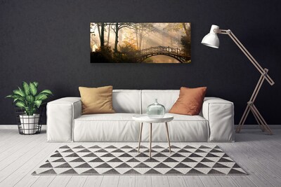 Quadro canvas Arquitetura da Ponte Florestal