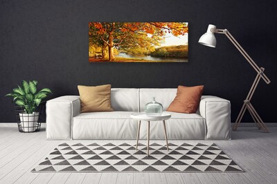 Quadro em tela Natureza do Lago das Árvores