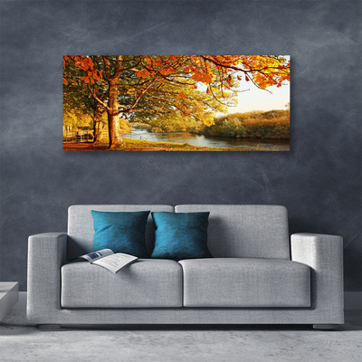 Quadro em tela Natureza do Lago das Árvores