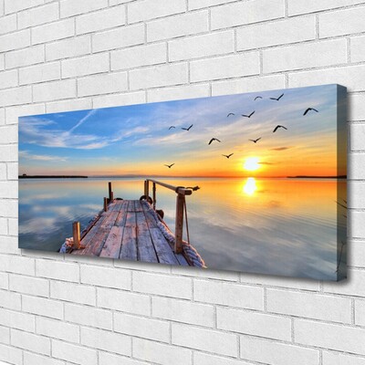 Quadro em tela Arquitetura da Ponte Marítima