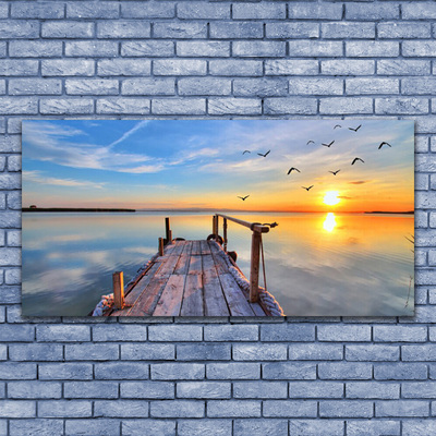 Quadro em tela Arquitetura da Ponte Marítima