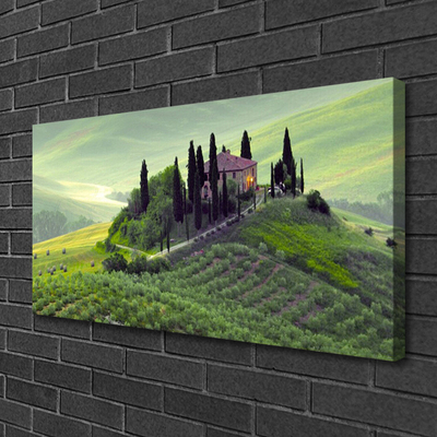 Quadro em tela Árvores do Prado Natureza