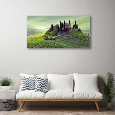 Quadro em tela Árvores do Prado Natureza