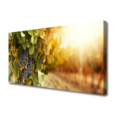 Quadro em tela Cozinha de folhas de uva