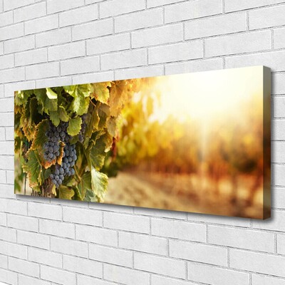Quadro em tela Cozinha de folhas de uva