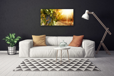 Quadro em tela Cozinha de folhas de uva