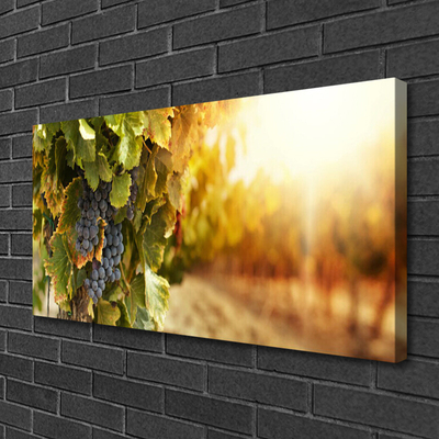 Quadro em tela Cozinha de folhas de uva