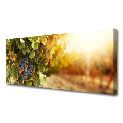Quadro em tela Cozinha de folhas de uva