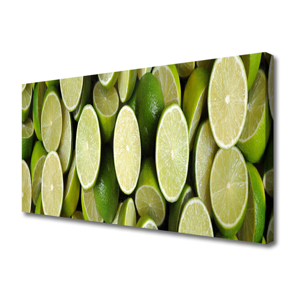Quadro canvas Cozinha de comida de limão