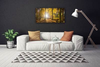 Quadro em tela Folhas da Floresta Planta Natureza