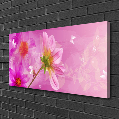 Quadro canvas Flores Planta Natureza