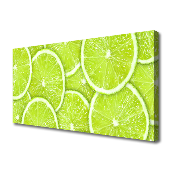 Quadro em tela Cozinha de comida de limão