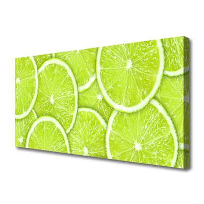 Quadro em tela Cozinha de comida de limão