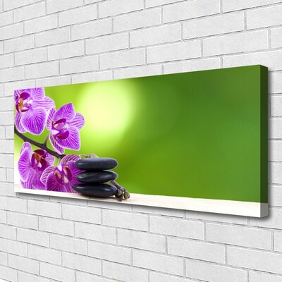 Quadro canvas Orquídeas Flores Verdes