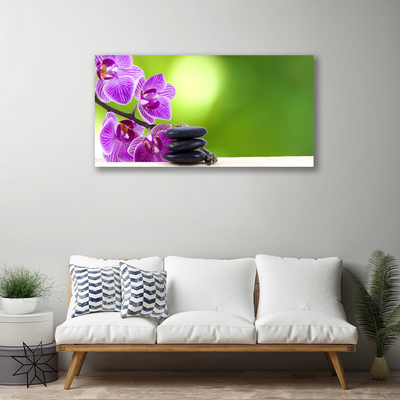 Quadro canvas Orquídeas Flores Verdes