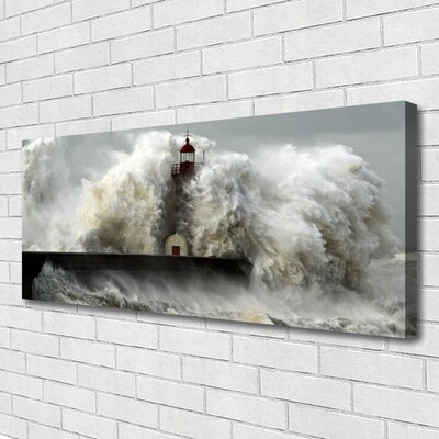 Quadro em tela Paisagem do Farol