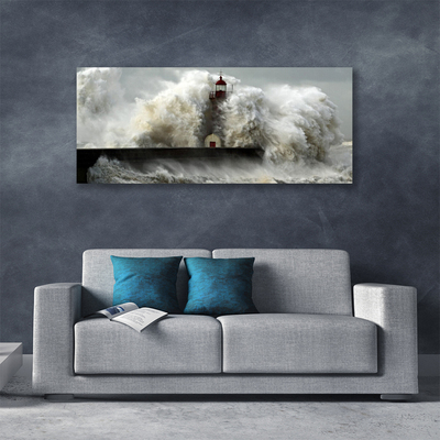 Quadro em tela Paisagem do Farol