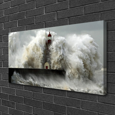 Quadro em tela Paisagem do Farol