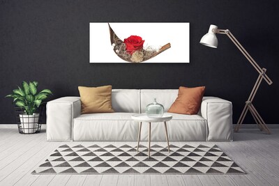 Quadro em tela Rosa Flor Planta Natureza