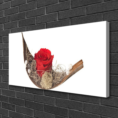 Quadro em tela Rosa Flor Planta Natureza