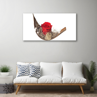 Quadro em tela Rosa Flor Planta Natureza