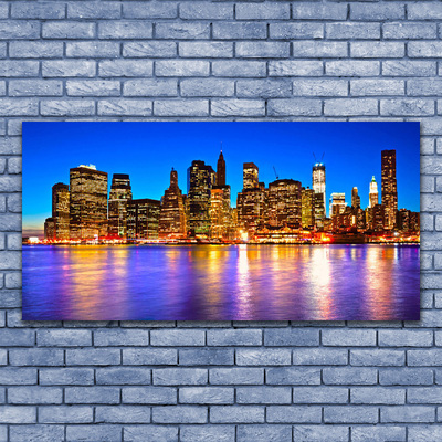 Quadro em tela Arranha-céus Casas da Cidade