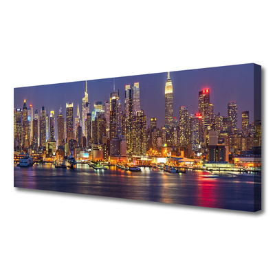 Quadro canvas Arranha-céus Casas da Cidade