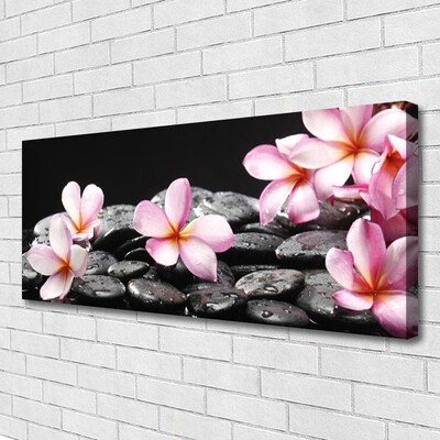 Quadro em tela Flor de Plumeria para a Parede