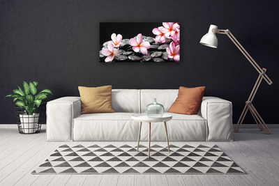 Quadro em tela Flor de Plumeria para a Parede