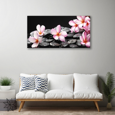 Quadro em tela Flor de Plumeria para a Parede