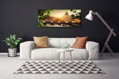 Quadro canvas Arquitetura da Cidade da Ponte