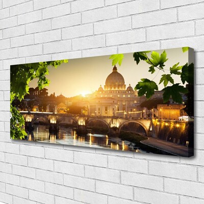 Quadro canvas Arquitetura da Cidade da Ponte