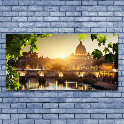 Quadro canvas Arquitetura da Cidade da Ponte